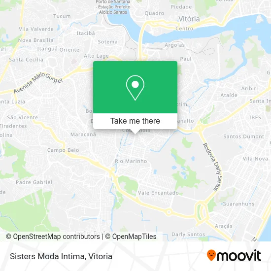 Sisters Moda Intima map