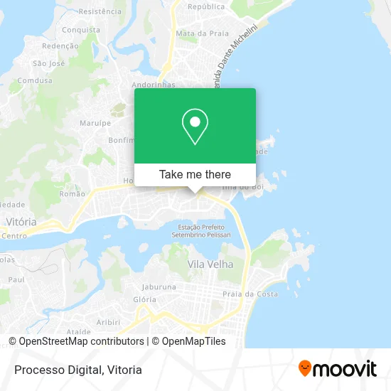 Processo Digital map