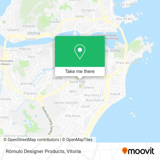 Rômulo Designer Products map