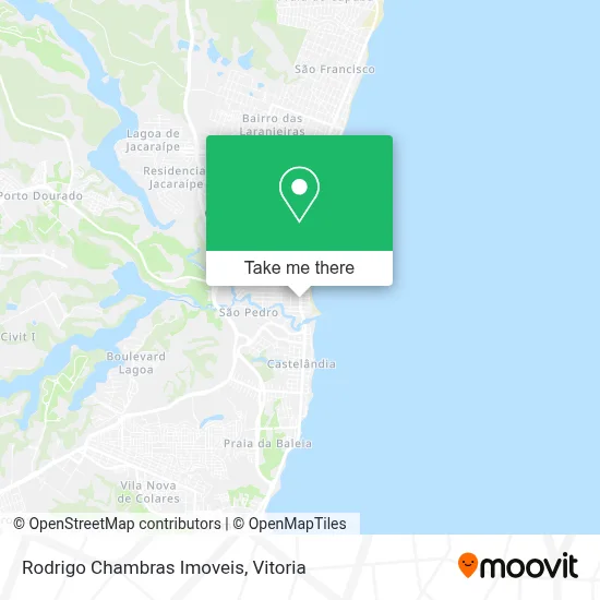 Rodrigo Chambras Imoveis map
