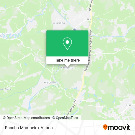 Rancho Mamoeiro map