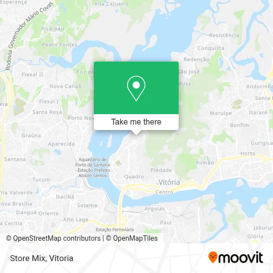 Store Mix map