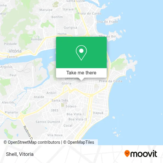 Shell map