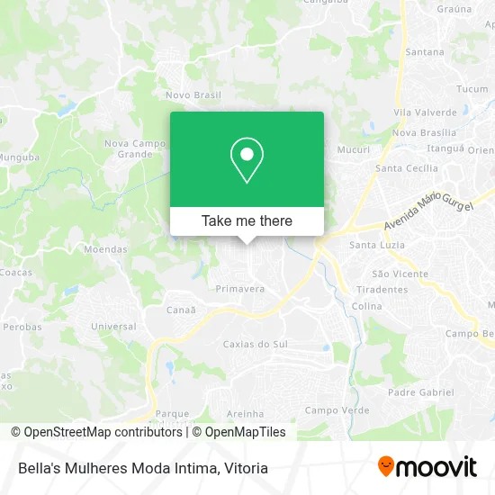 Bella's Mulheres Moda Intima map