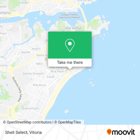 Shell Select map