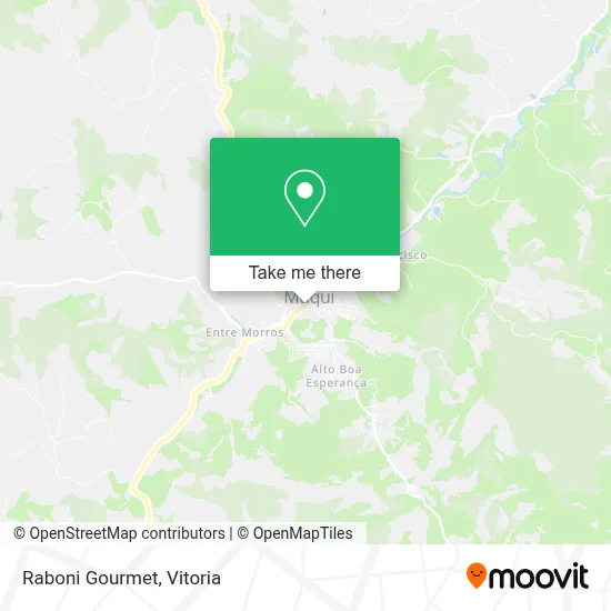 Raboni Gourmet map