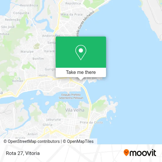 Rota 27 map