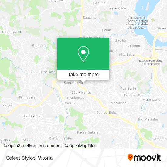 Select Stylos map