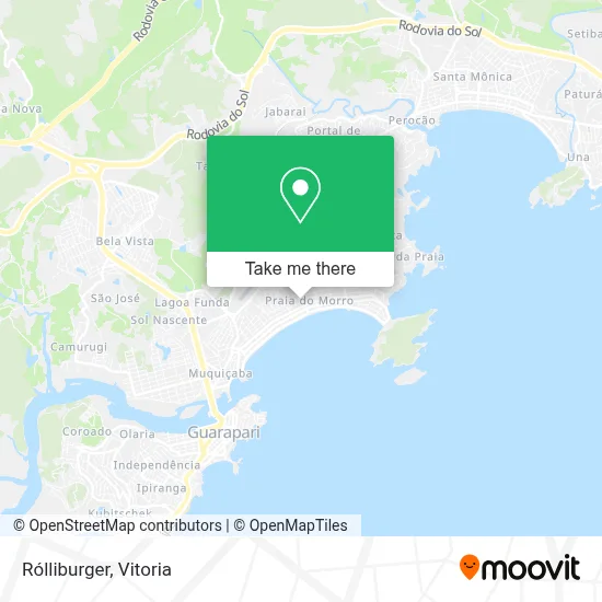Rólliburger map