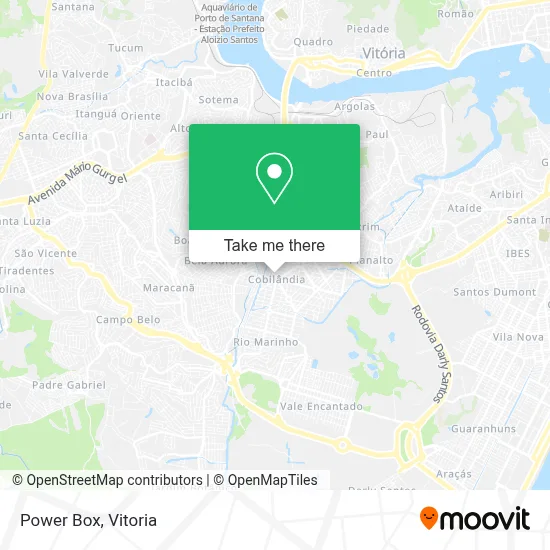 Power Box map
