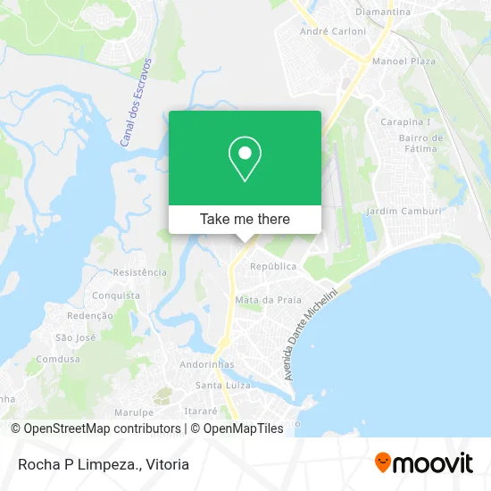 Rocha P Limpeza. map