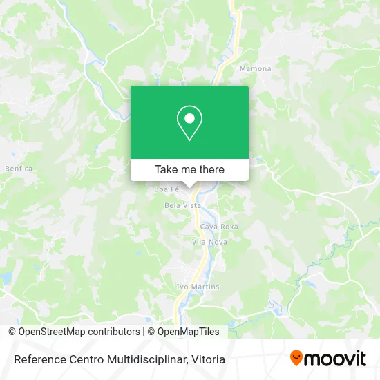 Reference Centro Multidisciplinar map