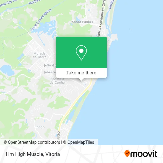 Hm High Muscle map