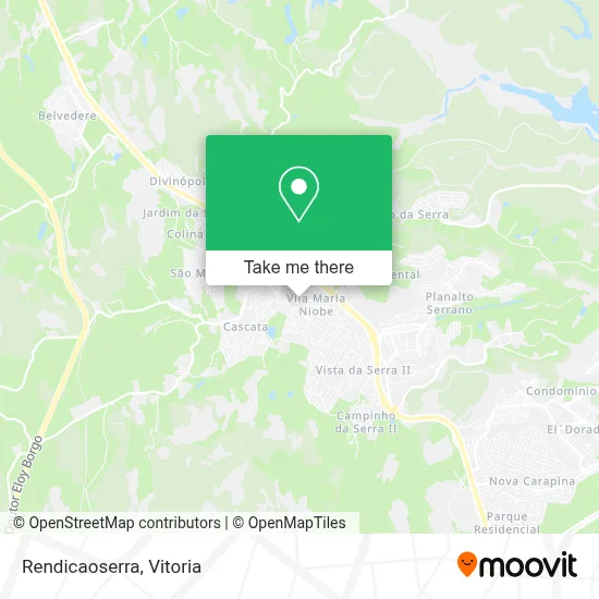 Rendicaoserra map