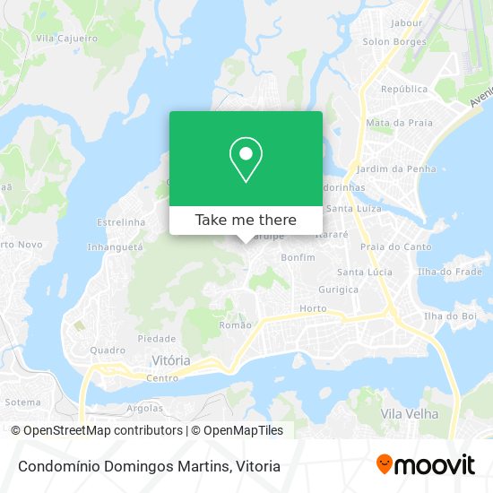 Mapa Condomínio Domingos Martins