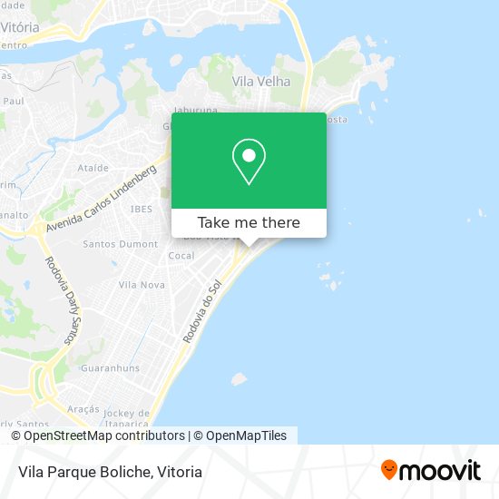 Vila Parque Boliche map