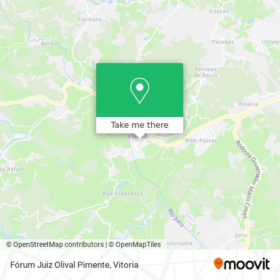 Fórum Juiz Olival Pimente map