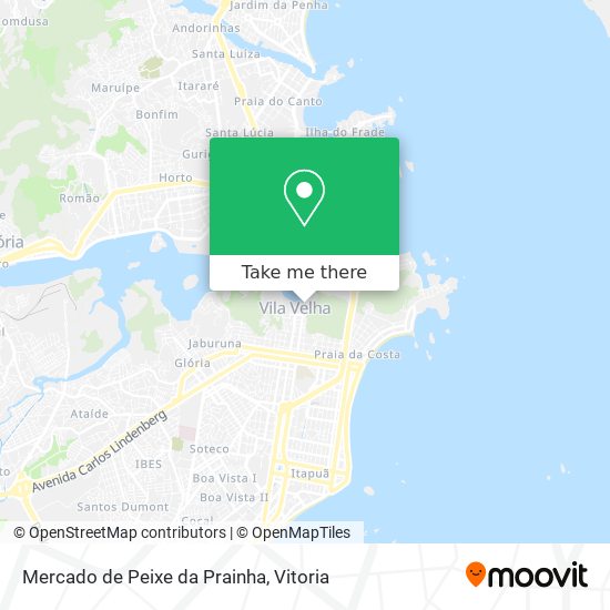 Mercado de Peixe da Prainha map