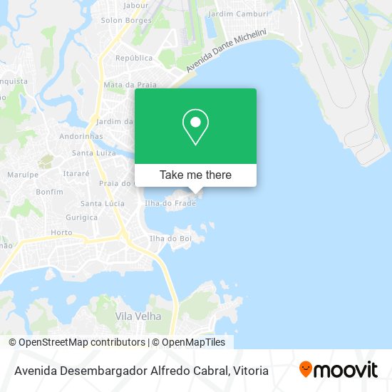 Avenida Desembargador Alfredo Cabral map