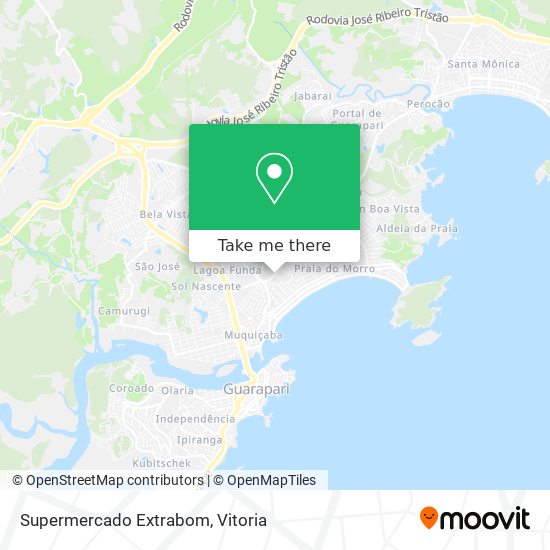 Supermercado Extrabom map