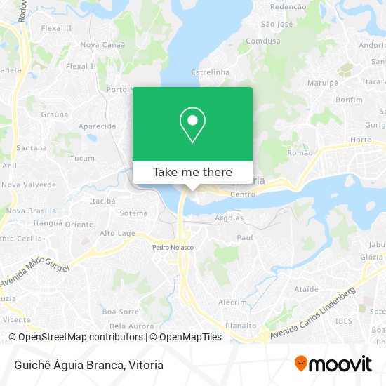 Guichê Águia Branca map