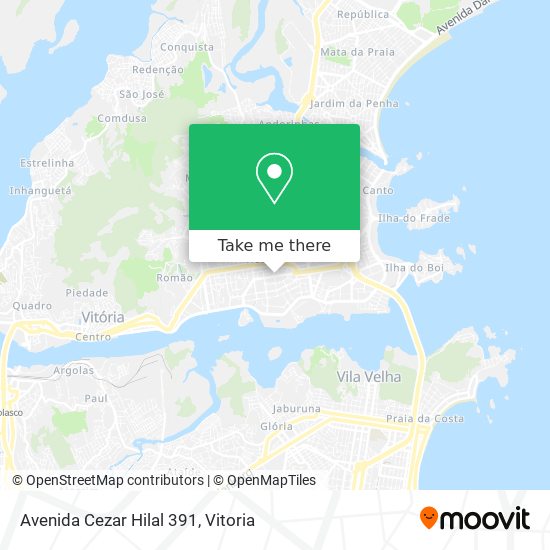 Avenida Cezar Hilal 391 map
