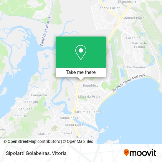 Sipolatti Goiabeiras map