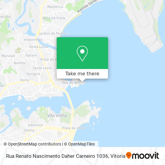 Rua Renato Nascimento Daher Carneiro 1036 map