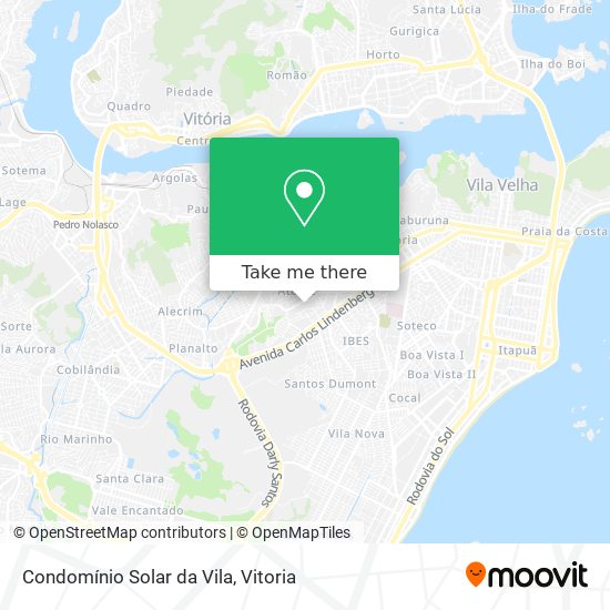 Condomínio Solar da Vila map