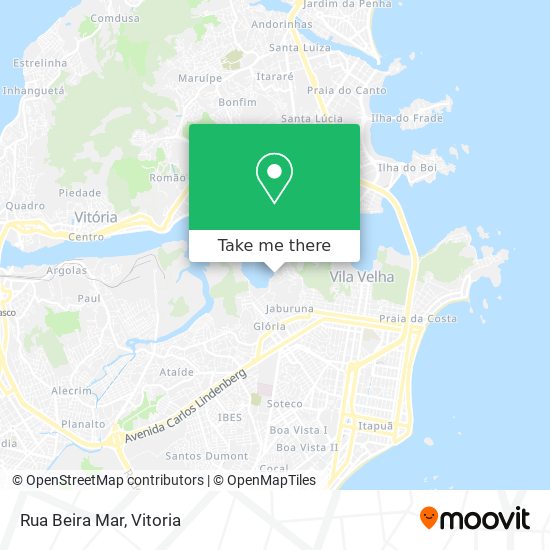 Rua Beira Mar map