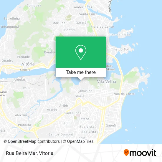 Rua Beira Mar map