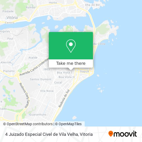 Mapa 4 Juizado Especial Civel de Vila Velha