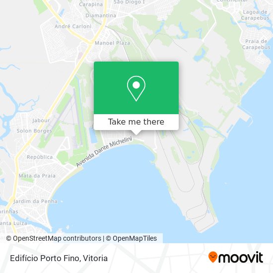 Edifício Porto Fino map