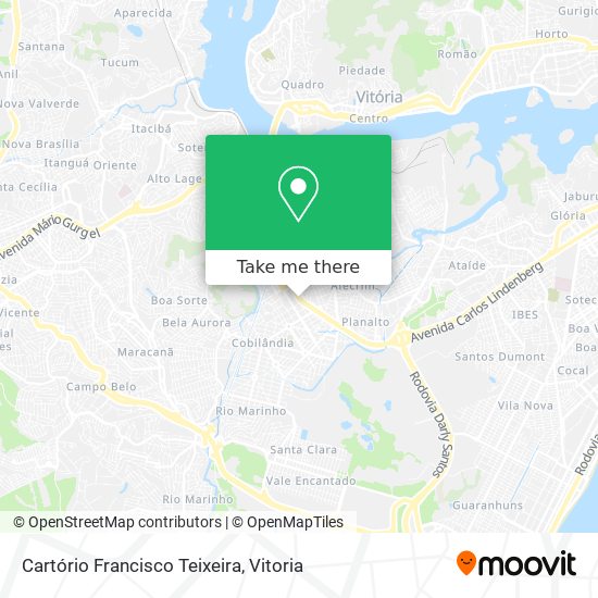 Cartório Francisco Teixeira map