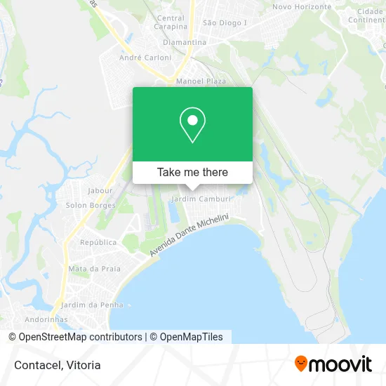 Contacel map