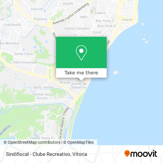 Sindifiscal - Clube Recreativo map