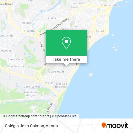 Colégio Joao Calmon map