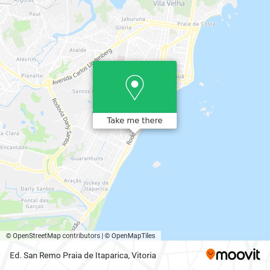 Ed. San Remo  Praia de Itaparica map