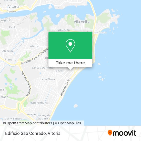 Edifício São Conrado map