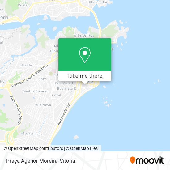 Praça Agenor Moreira map