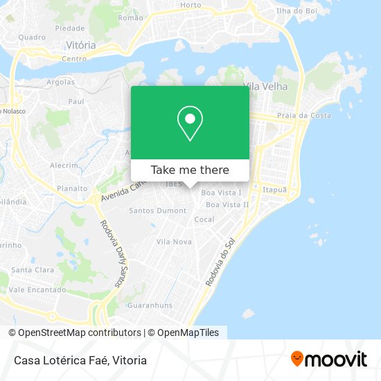 Casa Lotérica Faé map