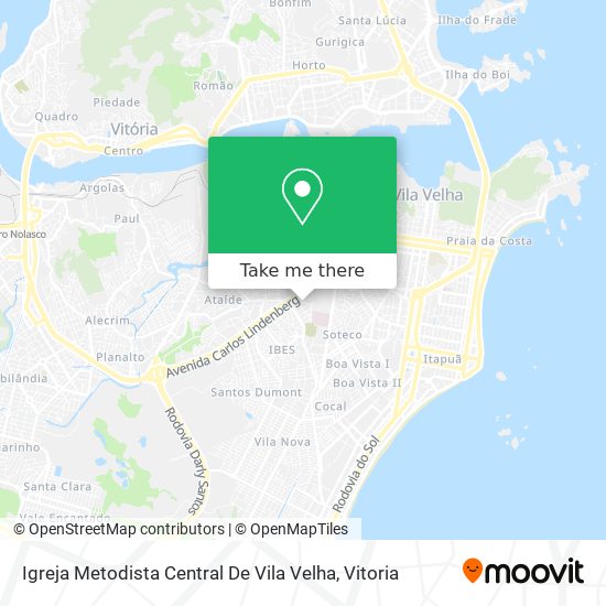 Igreja Metodista Central De Vila Velha map