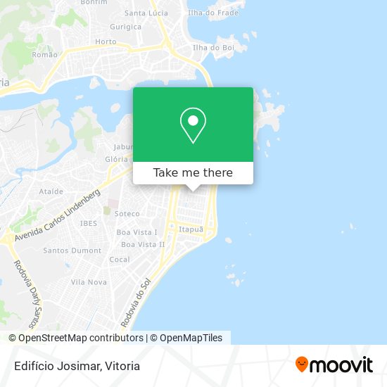 Edifício Josimar map