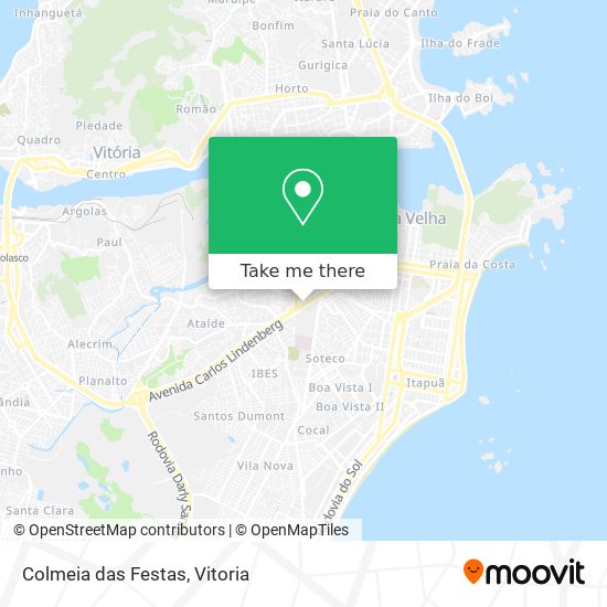 Colmeia das Festas map