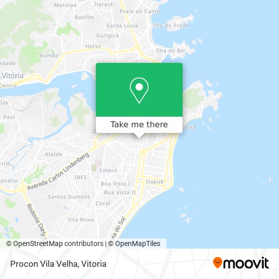 Mapa Procon  Vila Velha