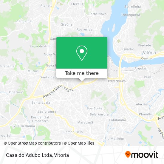 Casa do Adubo Ltda map
