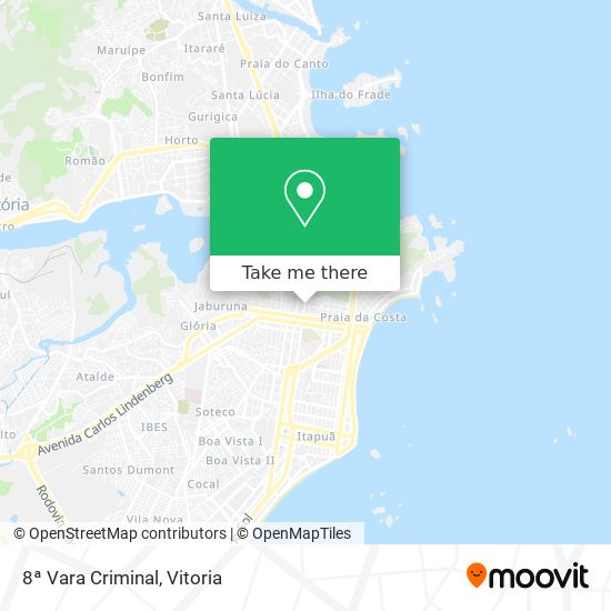 8ª Vara Criminal map