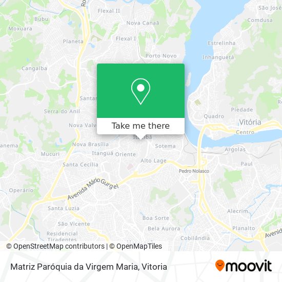 Matriz Paróquia da Virgem Maria map