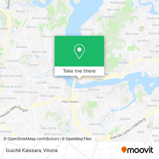Guichê Kaissara map