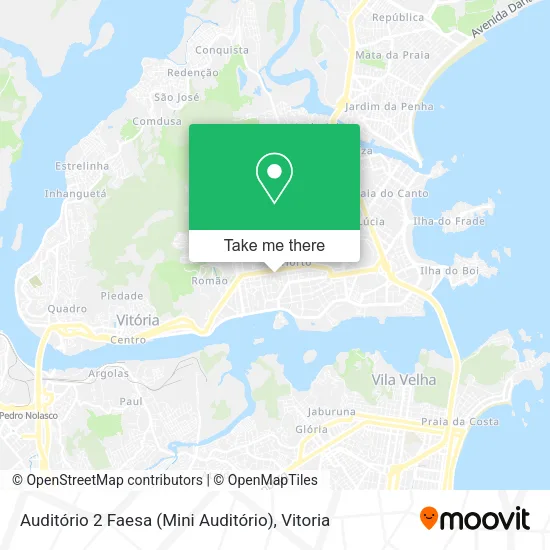 Auditório 2 Faesa (Mini Auditório) map